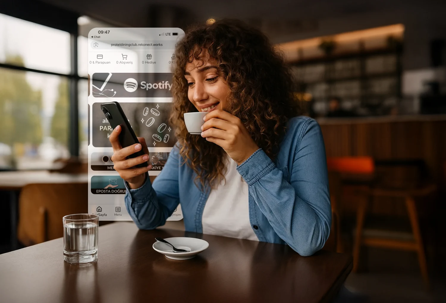 Müşteri sadakat programı sayesinde <br class="d-none lg:d-block">müşteri bağlılığını artırın