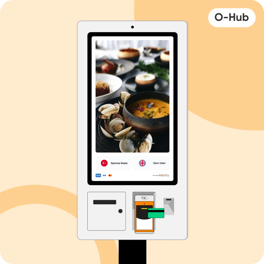 Self-service ordering experience:Protel Kiosk