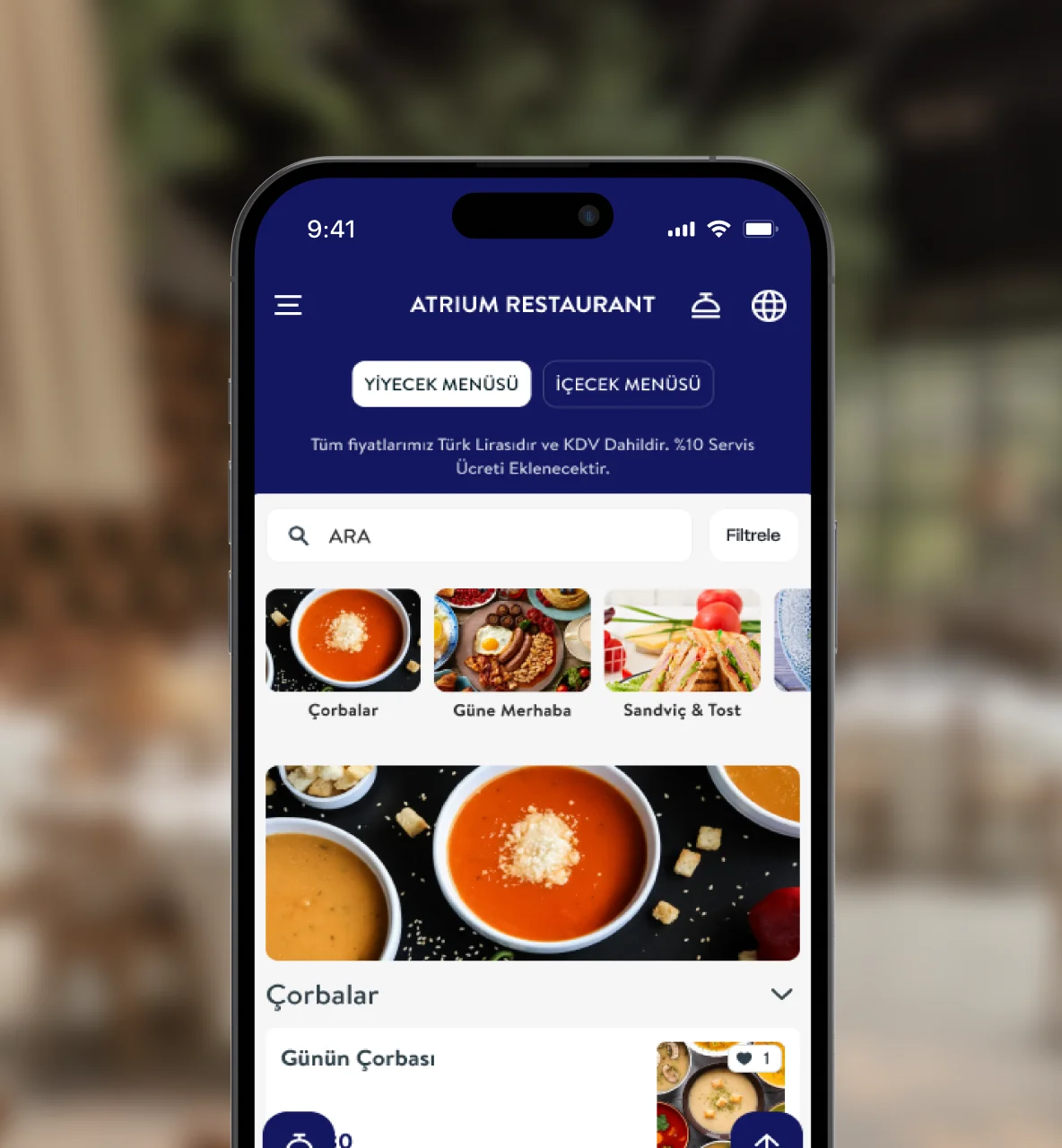 Digital QR code menu for contactless ordering system & payment