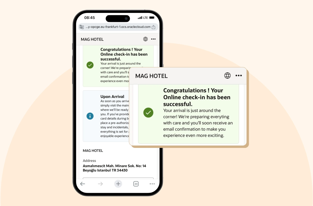 Otomatik konfirmasyon maili